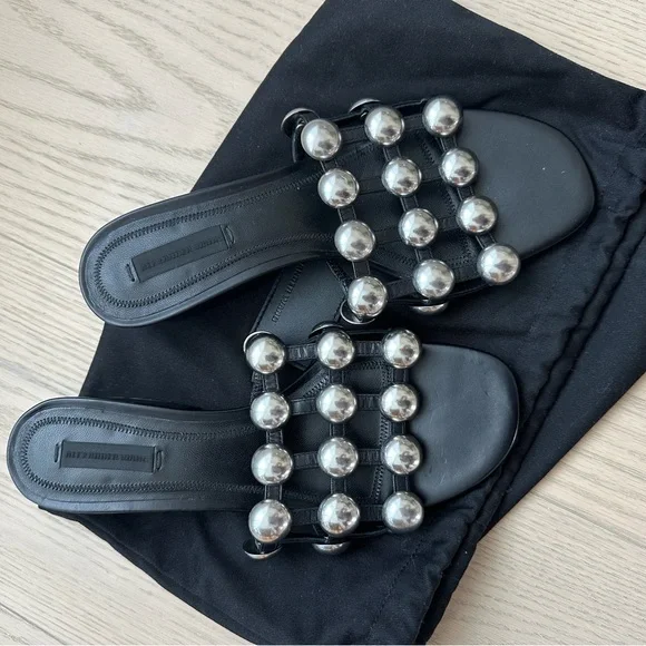 Alexander Wang Studded Heeled Sandal - Picture 2 of 4